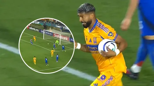 Rodrigo Aguirre marcó el primero para Tigres.