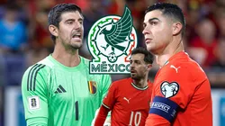 Thibaut Courtois, Bernardo Silva y Cristiano Ronaldo no enfrentarán a la Selección Mexicana