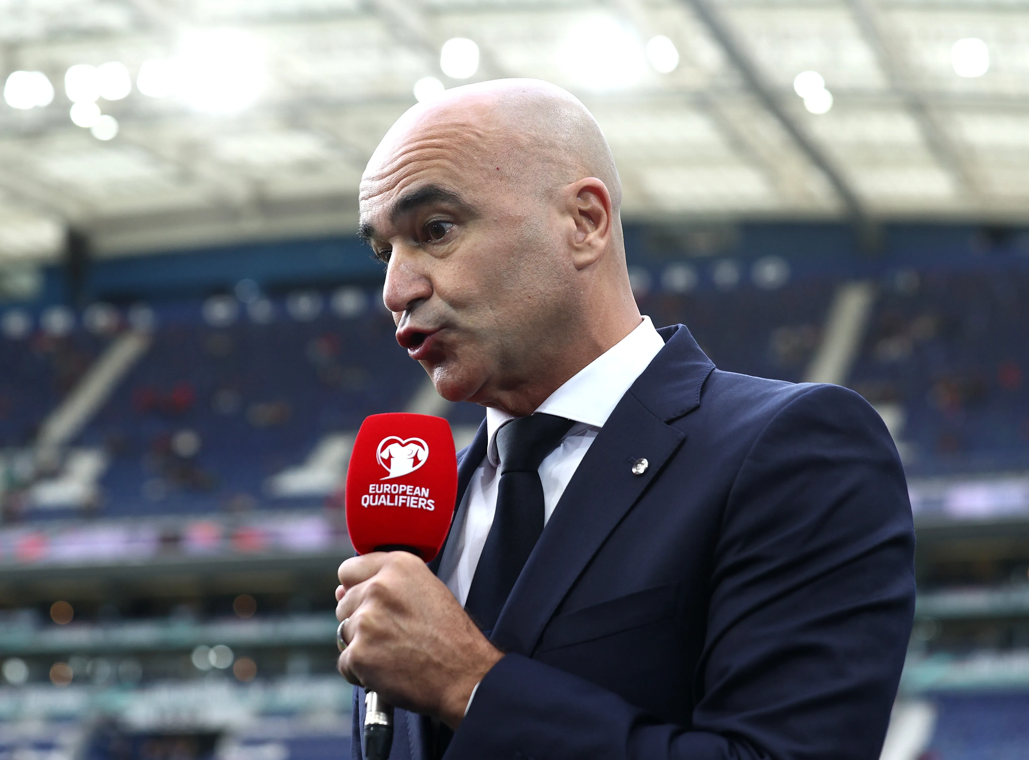 Roberto Martinez, director técnico de la Selección de Portugal (GETTY IMAGES)