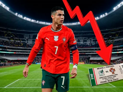 Los precios de reventa de México vs. Portugal se desploman por la lesión de Cristiano