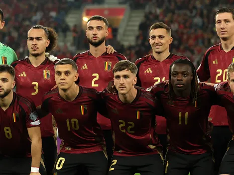 Bélgica anunció a los convocados para enfrentar a México por la Fecha FIFA
