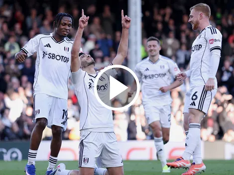 Gol y lágrimas de Raúl Jiménez en la victoria de Fulham