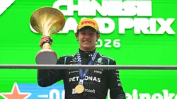 Kimi Antonelli celebra su primera victoria en la F1 en China
