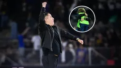 Efraín Juárez y su celebración en el Clásico Capitalino