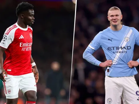 Las alineaciones de Arsenal vs. Manchester City por la EFL Cup