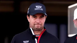 Sergio Pérez en Shanghái con Cadillac