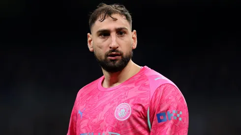 Gianluigi Donnarumma no es titular con Manchester City ante Arsenal