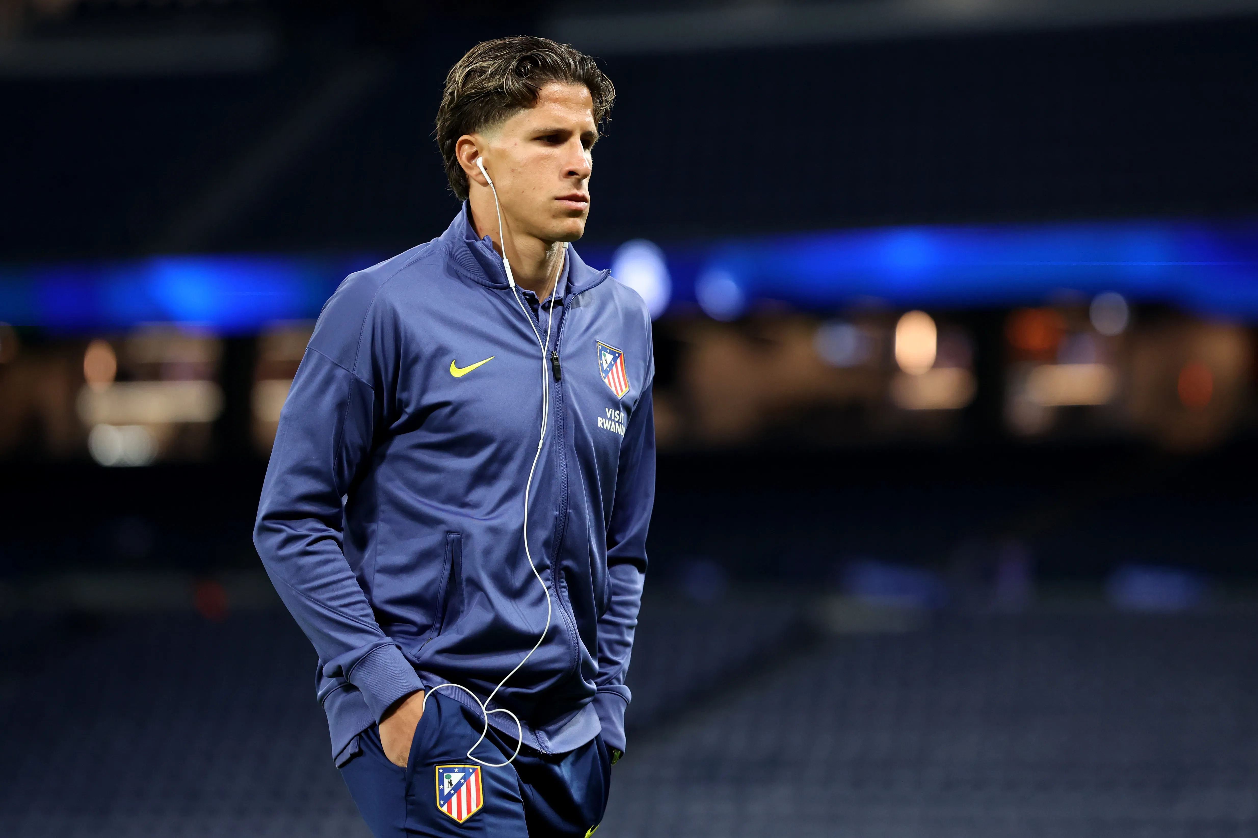 Giuliano Simeone en el Santiago Bernabéu