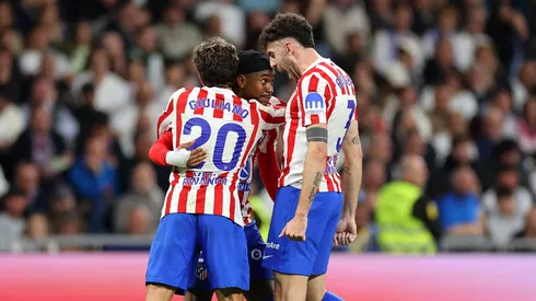 Lookman celebra su gol ante Real Madrid