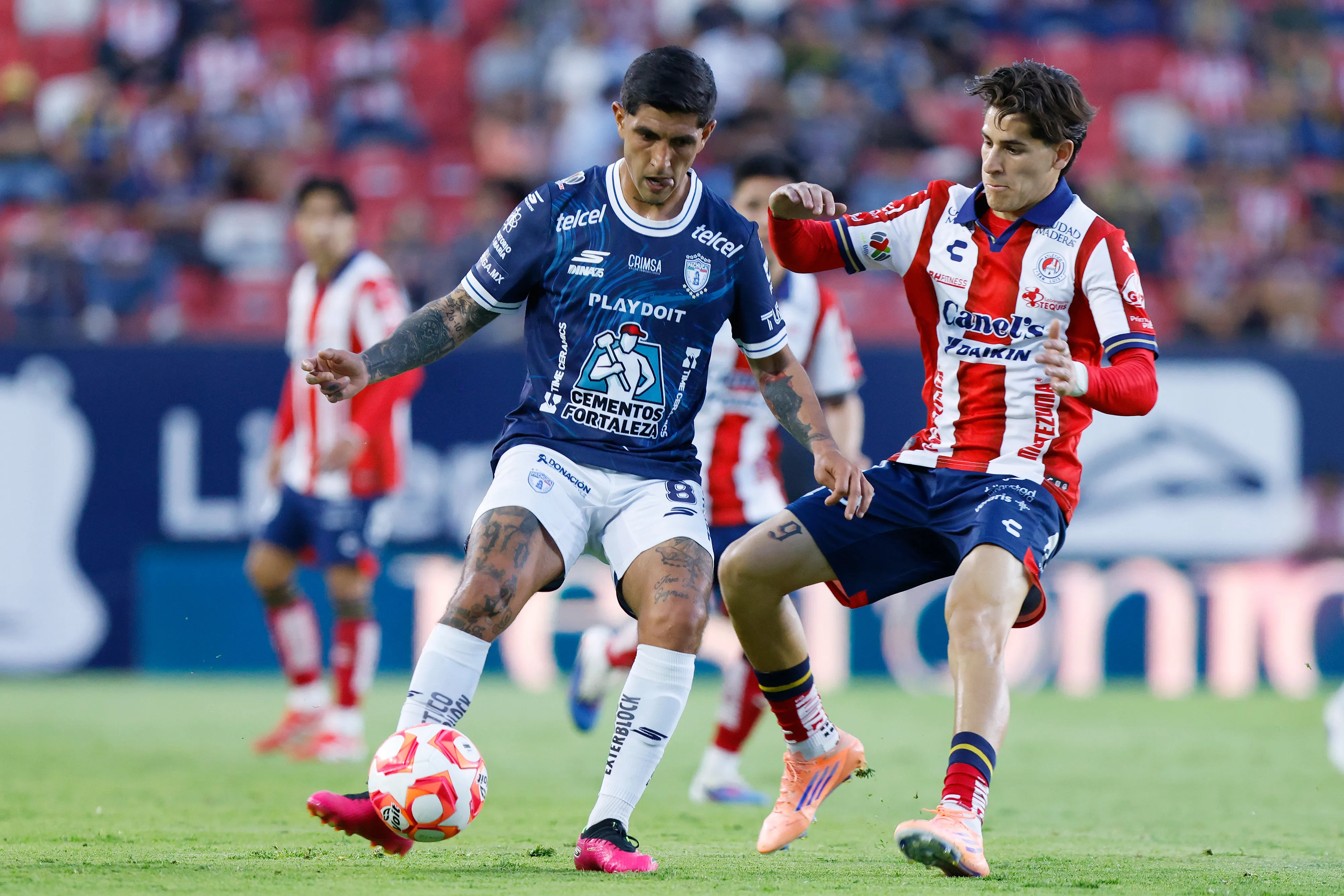 Pachuca empató ante Atlético San Luis de visiante por la Jornada 11 del Clausura 2026 de la Liga MX. [Foto: Getty Images]