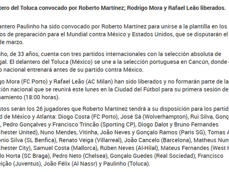 ¡Paulinho fue convocado a la Selección Portuguesa!