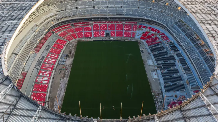 Se filtraron nuevas imágenes del Estadio Azteca