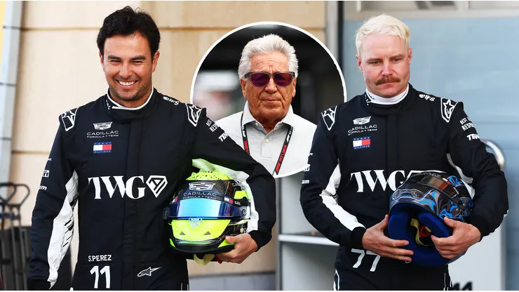 Checo Pérez y Valtteri Bottas no reciben el visto bueno de Mario Andretti