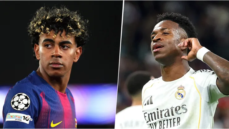 Lamine Yamal vs. Vinícius Jr: valores de mercado en 2026.