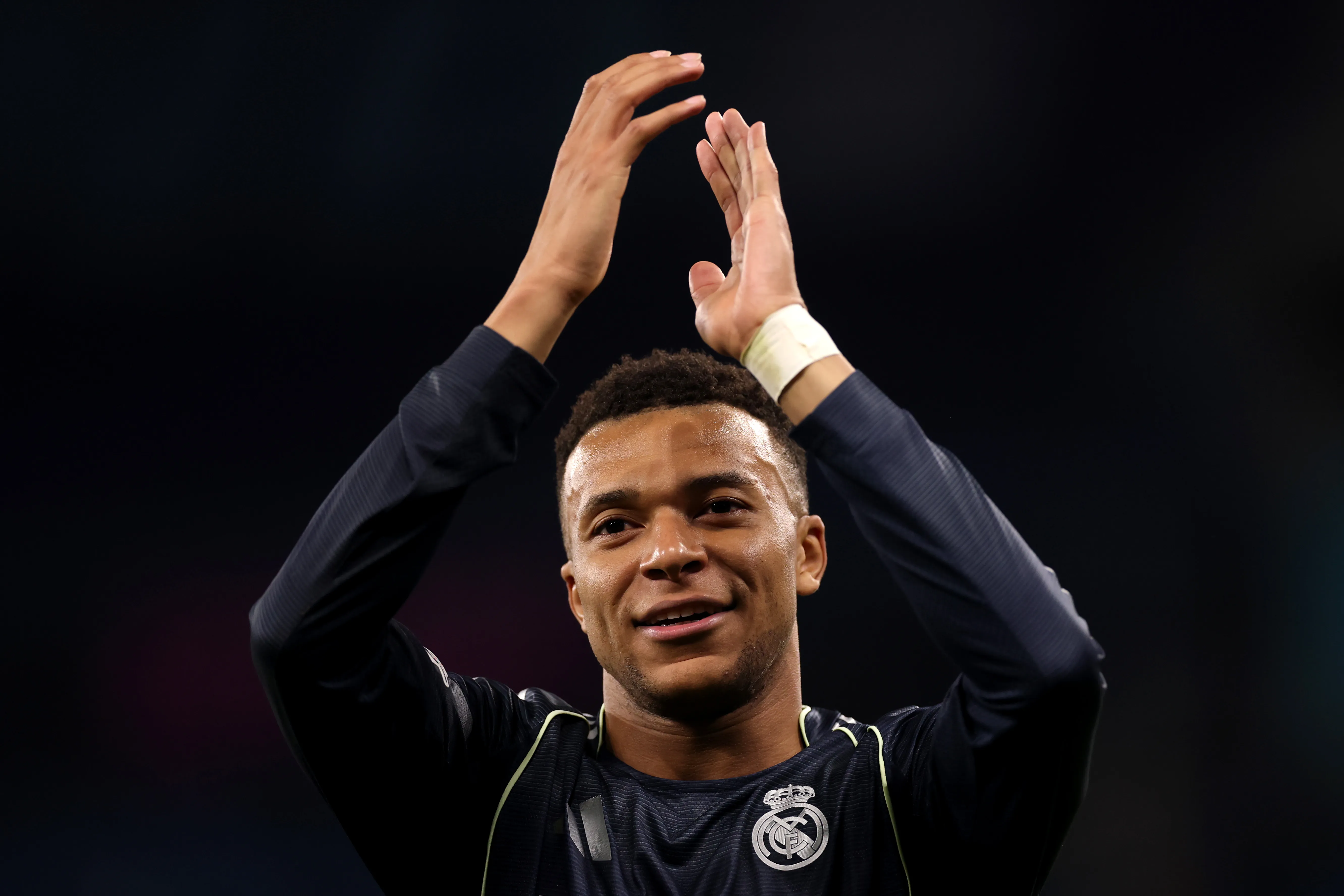 Kylian Mbappé en Real Madrid (Getty Images)