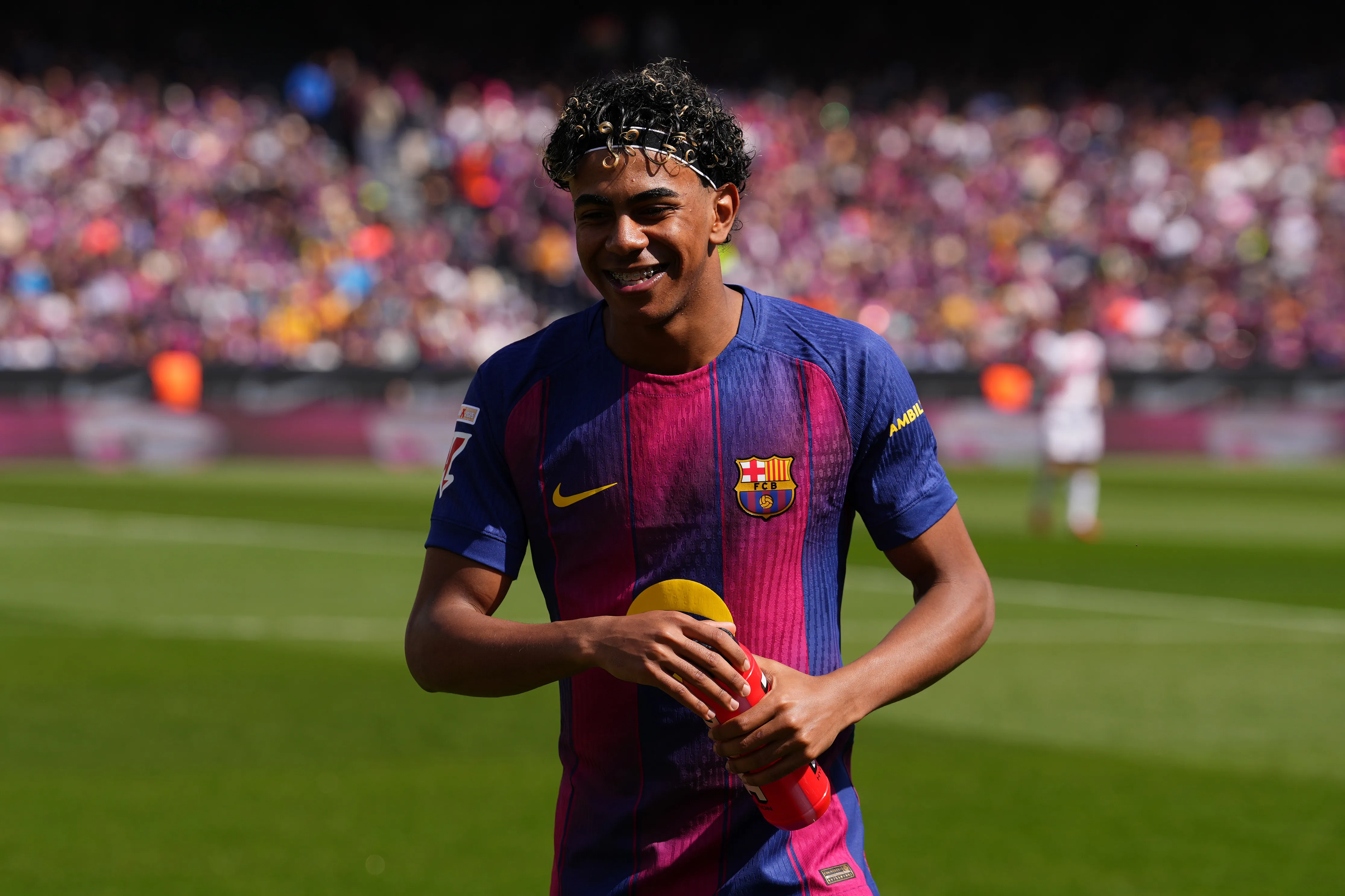 Lamine Yamal en Barcelona (Getty Images)