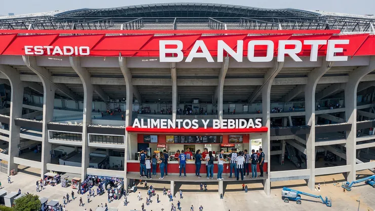 Precios de alimentos y bebidas en el Estadio Banorte