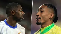 Francia vs. Brasil por el amistoso internacional.