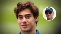 Franco Colapinto habló de Checo Pérez