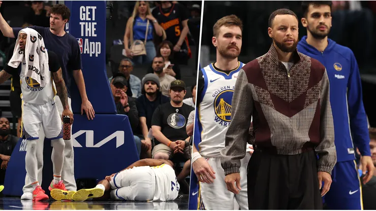 Moses Moody sufrió una durísima lesión con Golden State Warriors.