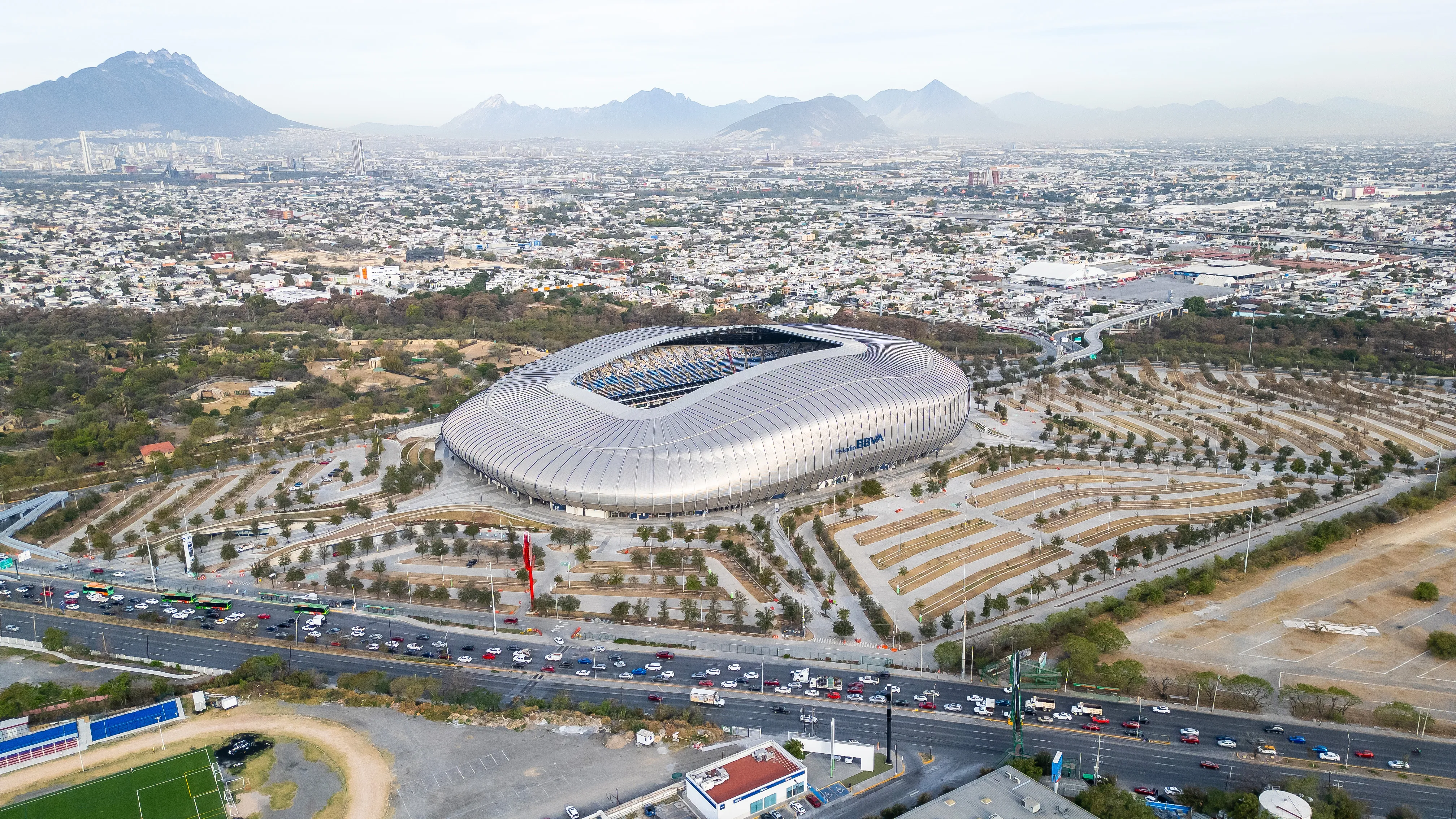 La casa de Rayados tendrá el honor de recibir un partido de Repechaje al Mundial 2026. [Foto: Getty Images]