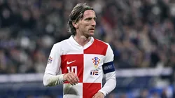 Luka Modric, afuera del equipo vs. Colombia.