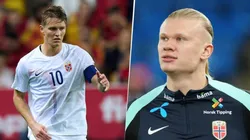 Martin Odegaard y Erling Haaland no juegan contra Países Bajos