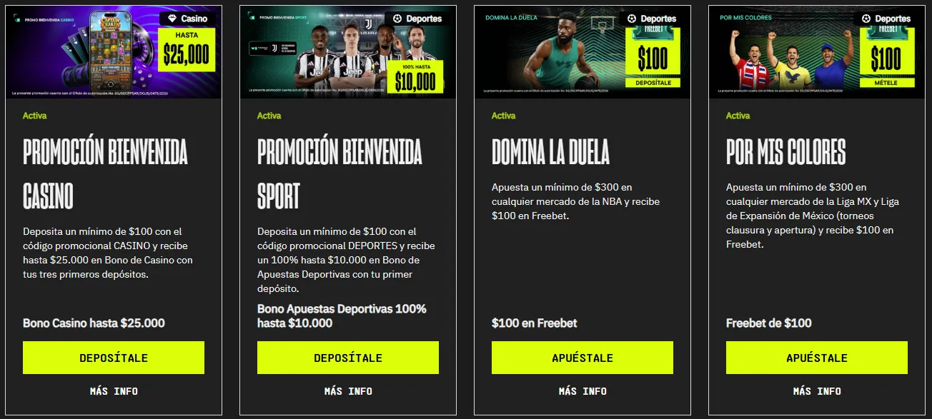 Código promocional VERSUSbet