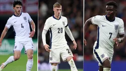 Declan Rice, Cole Palmer y Bukayo Saka no juegan ante Uruguay