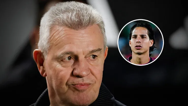 Javier Aguirre no convocó a Diego Lainez