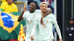 Francia viene de ganarle a Brasil por 2-1 en el Gillette Stadium, en Foxborough.