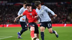 Inglaterra y Uruguay no se sacan diferencias.