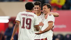 Mikel Oyarzabal fue la gran figura de España ante Serbia.