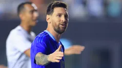 Messi no será titular ante Mauritania.