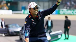 Checo Pérez en el Gran Premio de Japón con Red Bull