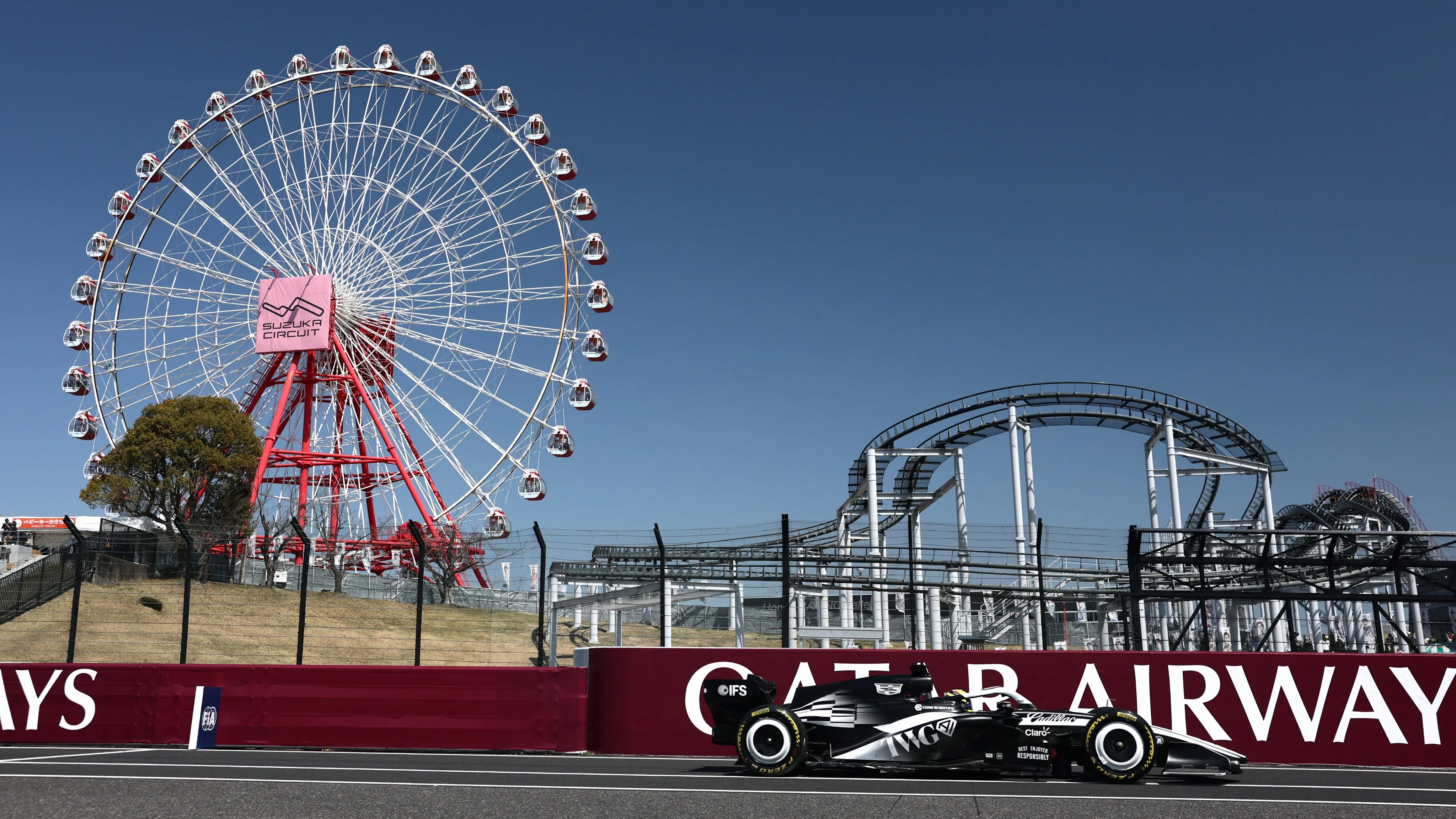 Checo Pérez en las prácticas de Suzuka [Foto: Getty]