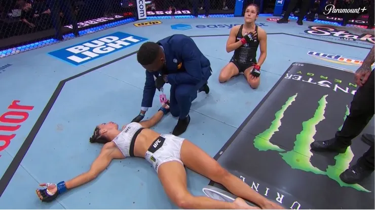 Alexa Grasso protagonizó uno de los momentos más impactantes en las MMA.