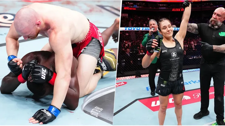 Israel Adesanya y Alexa Grasso fueron las figuras más importantes del fin de semana en UFC.