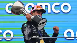 Kimi Antonelli celebra su vicitoria en Suzuka