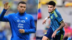 Diferencia de valores entre Kylian Mbappé y Luis Díaz