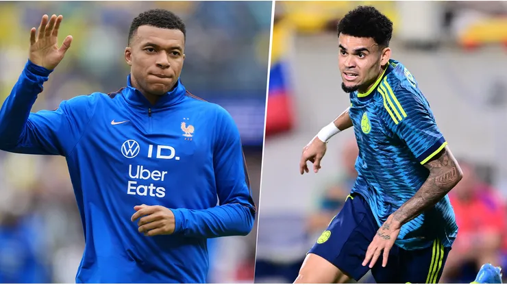 Diferencia de valores entre Kylian Mbappé y Luis Díaz