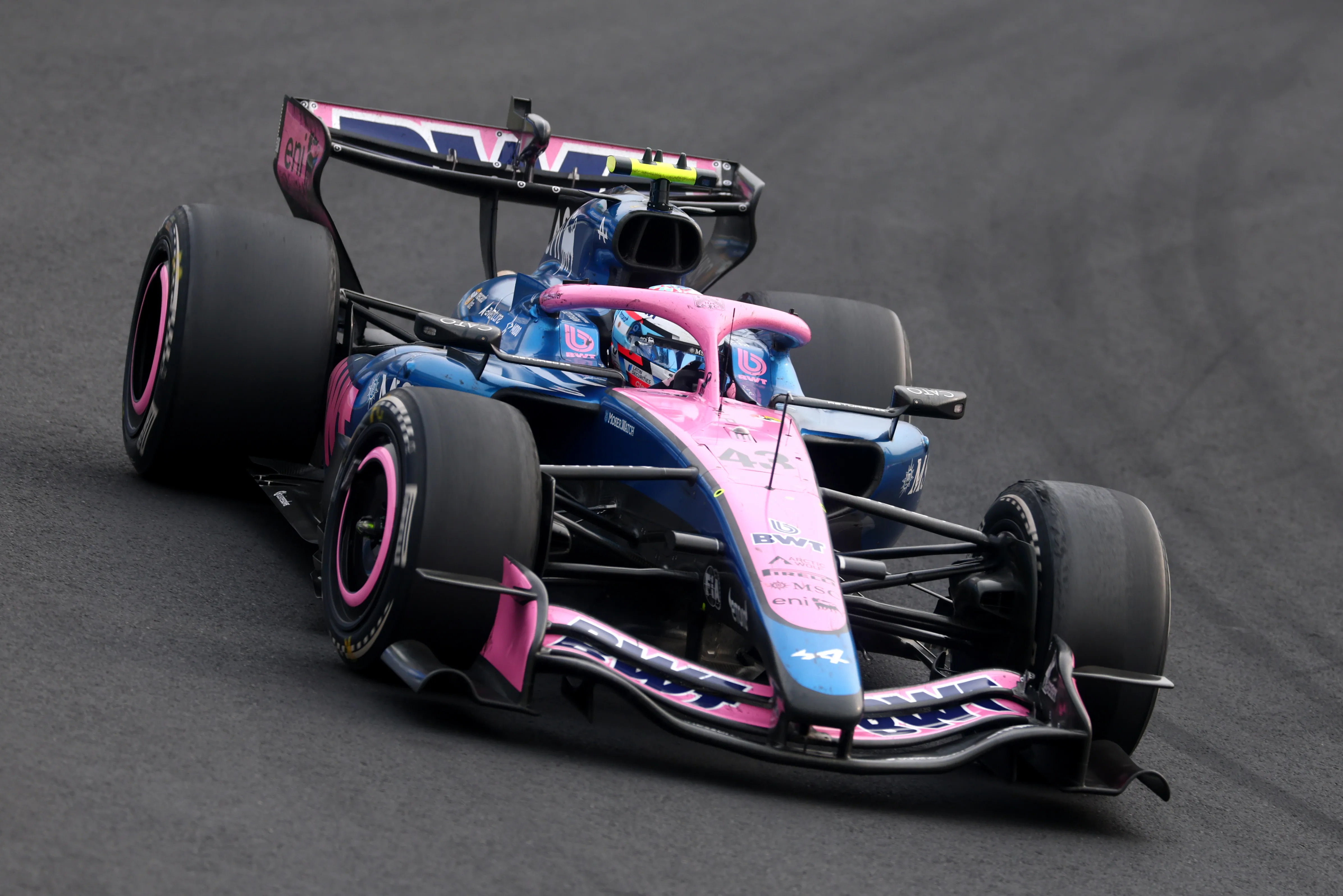 El coche de Franco Colapinto en la carrera del GP de Japón 2026 (GETTY IMAGES)