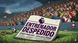 Un equipo muy importante de la Premier League se quedó sin entrenador tras los malos resultados