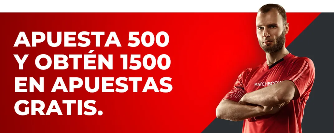 bono de bienvenida Matchbook 500 - bolavip MX