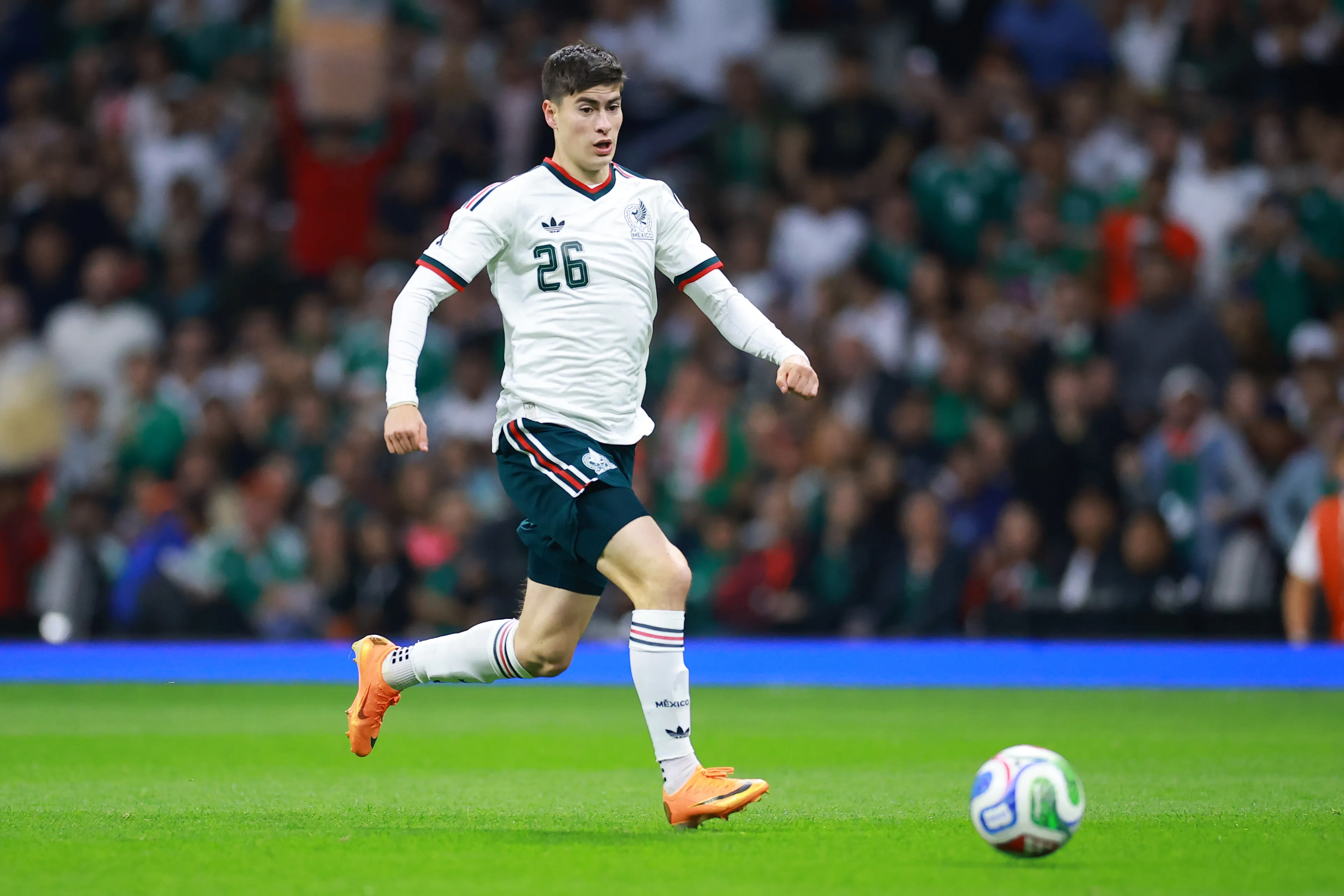 Armando González en el amistoso entre Mexico y Portugal (GETTY  IMAGES)