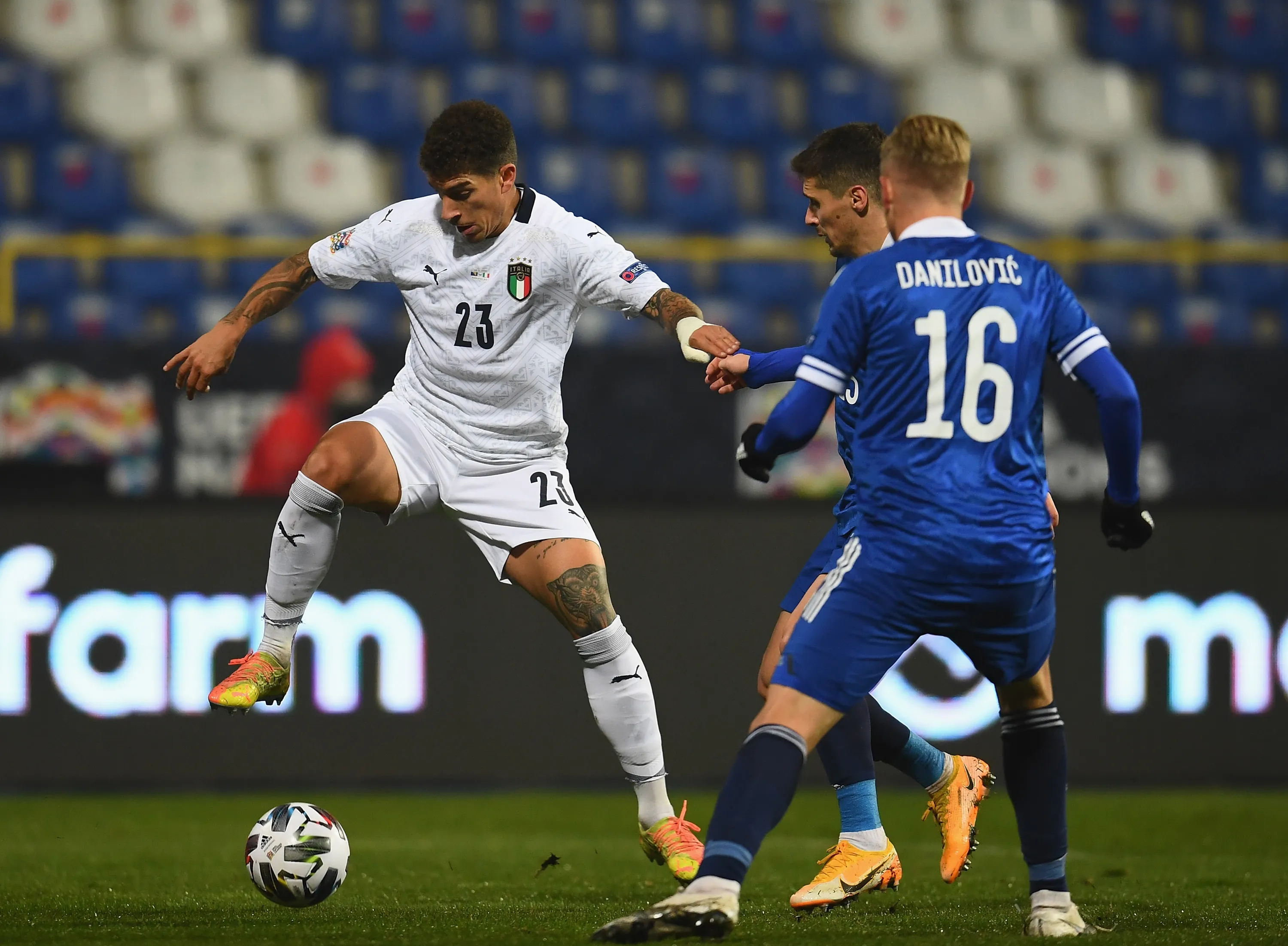 Bosnia e Italia ya se enfrentaron en este estadio (Getty Images)