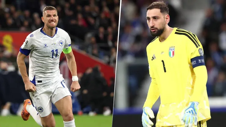 Bosnia e Italia se enfrentan por un repechaje UEFA