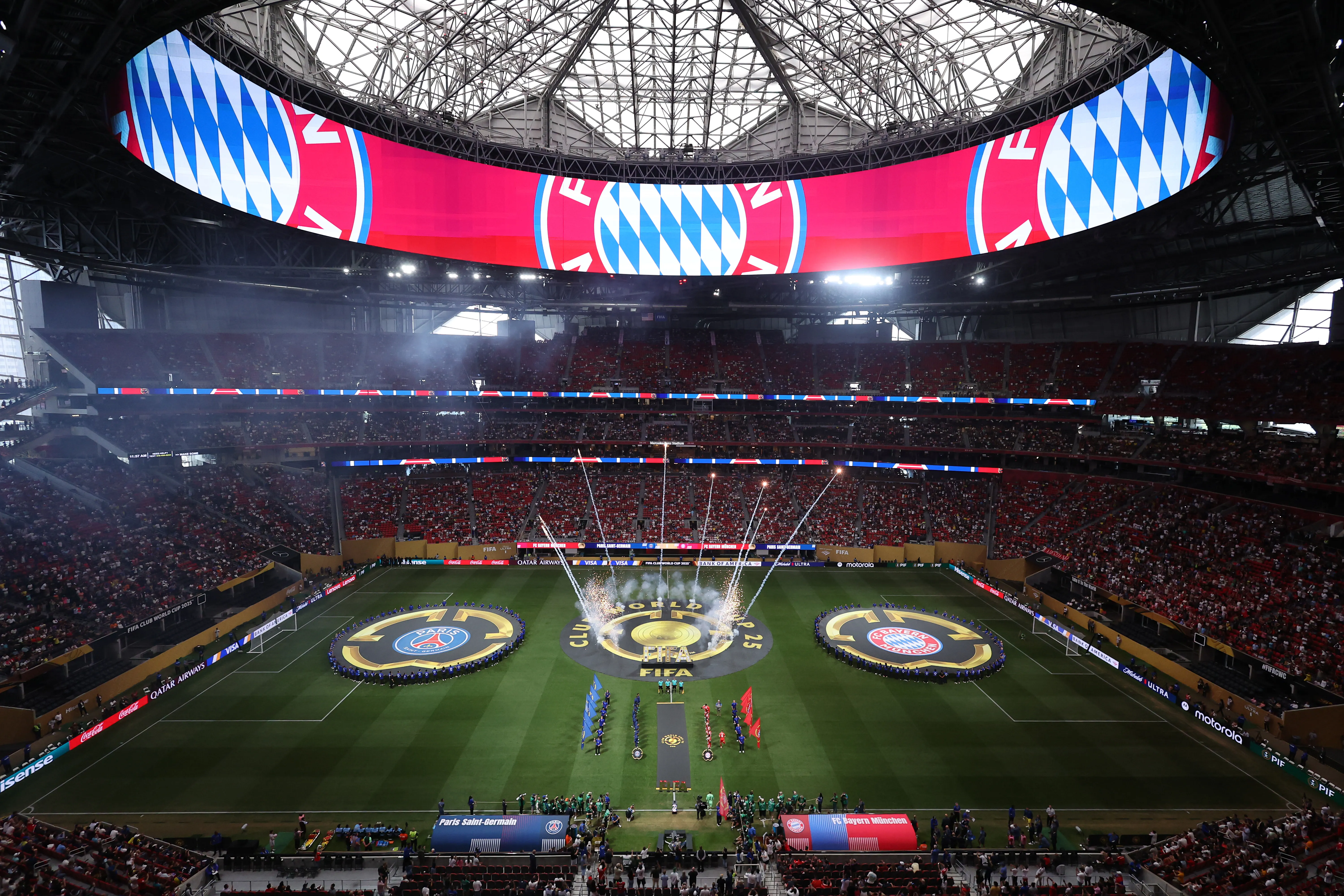 El Estadio Mercedes-Benz de Atlanta (Getty Images)