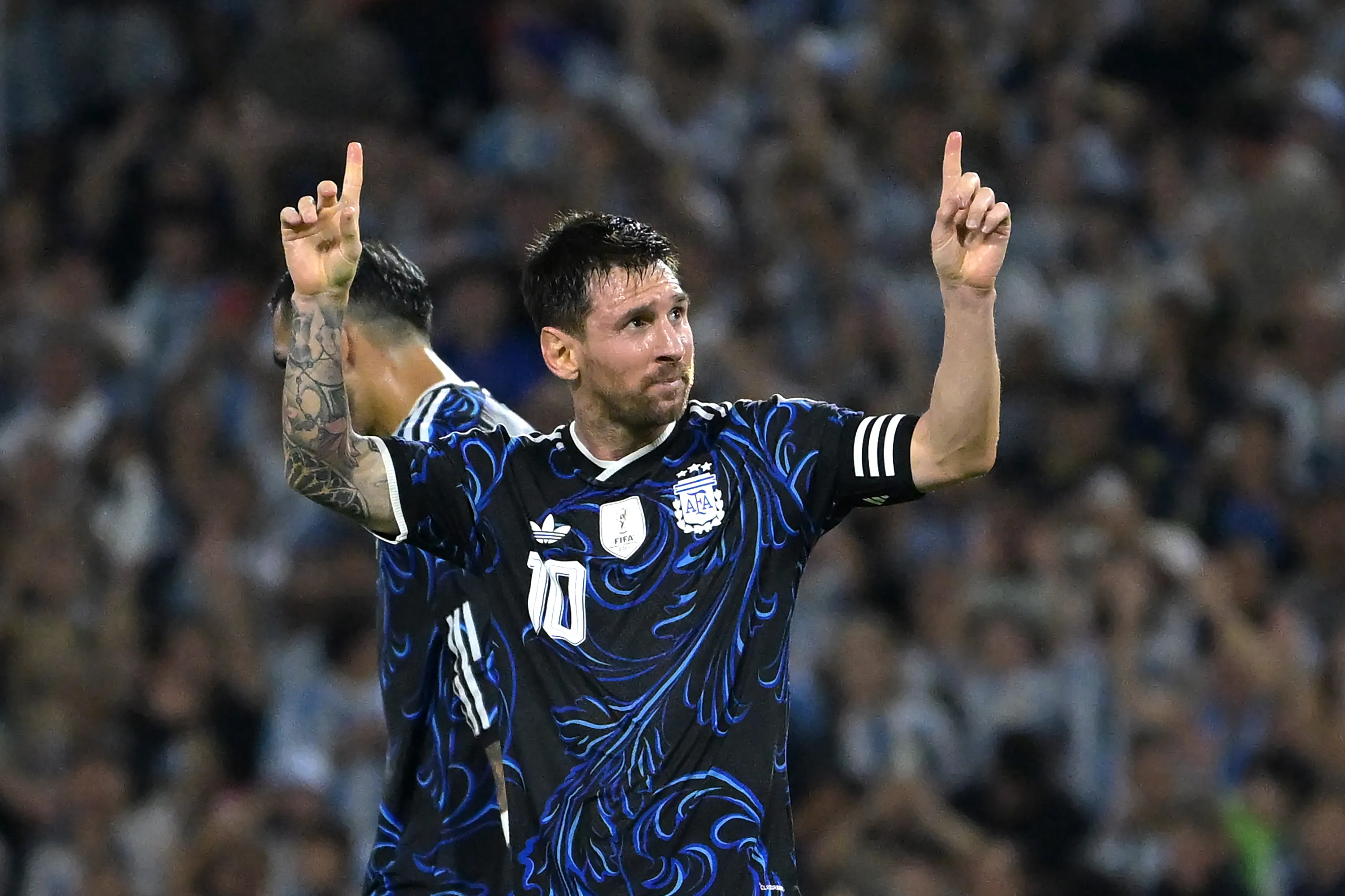 Messi volvió a marcar con Argentina (Getty Images)