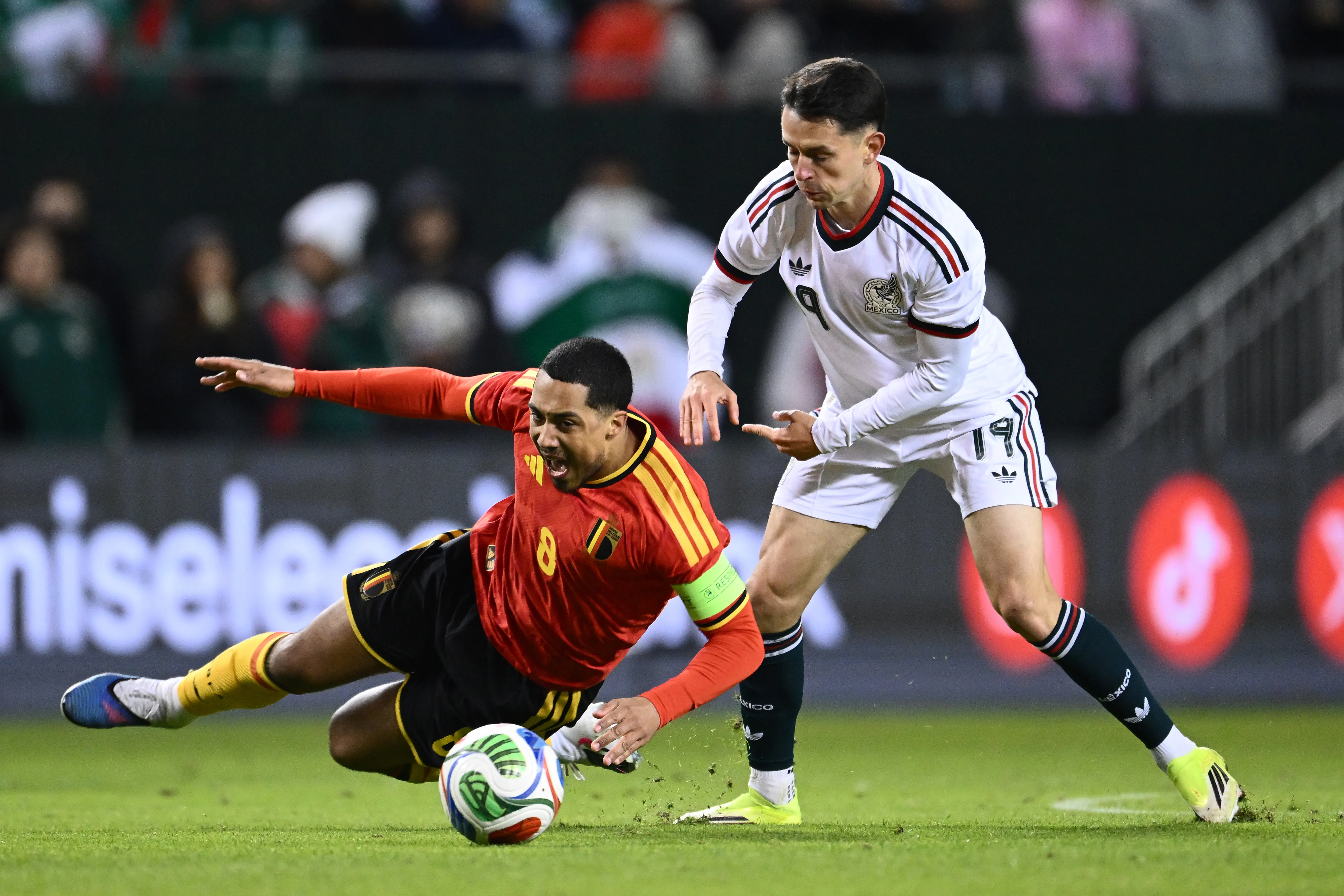 Fidalgo jugando para México (Getty Images)